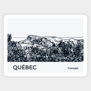Quebec Canada Sticker